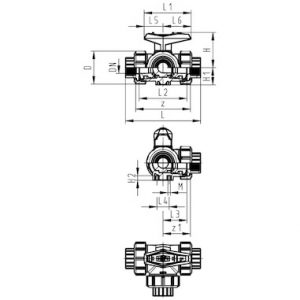 GV PVC-C typ 543 L-port Rp - Image 4